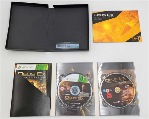 Deus Ex Human Revolution Augmented Edition - XBOX 360 - I æske (A Grade) (Genbrug)